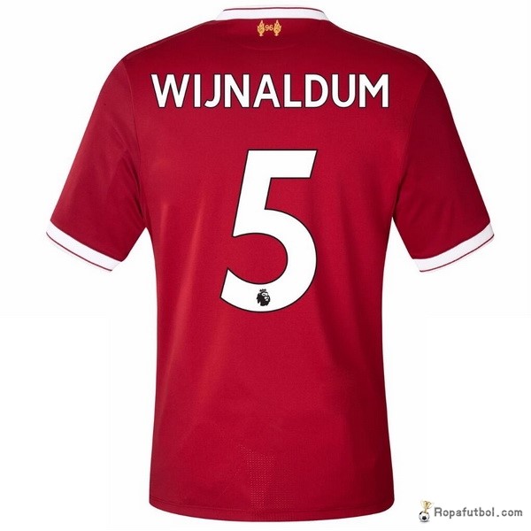 Camiseta Liverpool Replica Primera Ropa Wijnaldum 2017/18